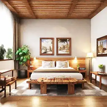 Holzmöbel verbessern das Raumklima