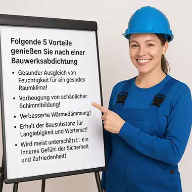 Die 5 wichtigsten Vorteile der Bauwerksabdichtung